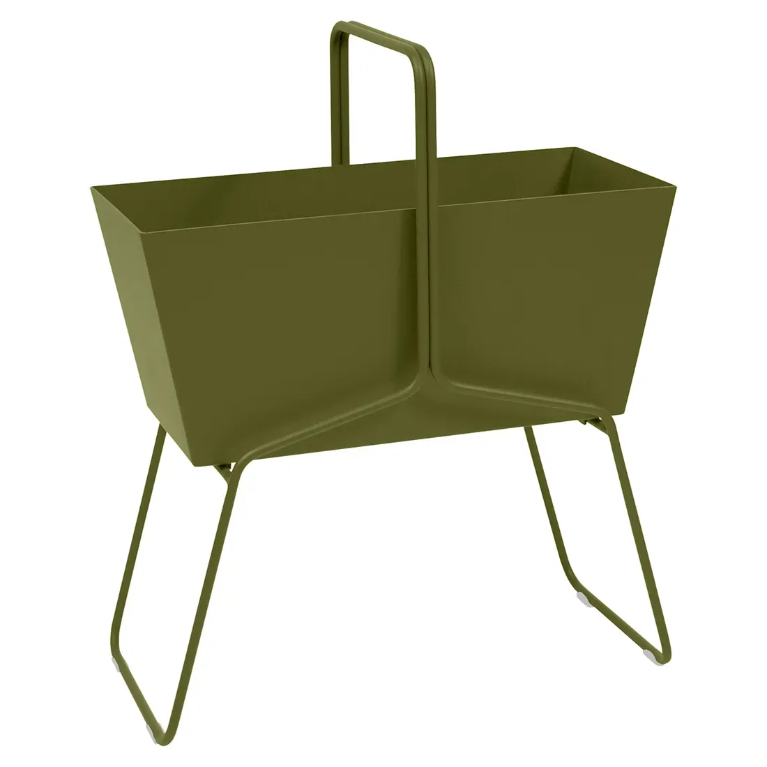 Fermob Jardinière BASKET - D3 Pesto - 85 x 70 x 34 cm