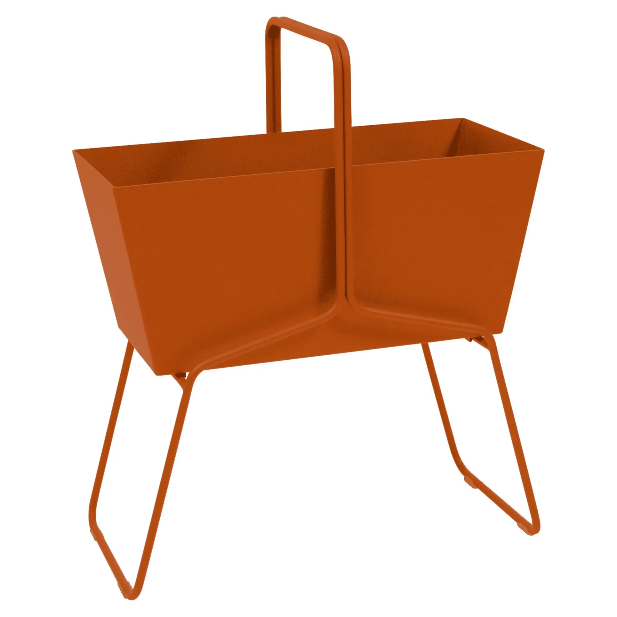 Fermob Jardinière BASKET - E2 orange confite - 85 x 70 x 34 cm
