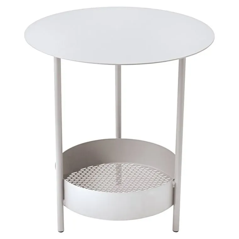 Fermob Petite table SALSA - 01 blanc coton