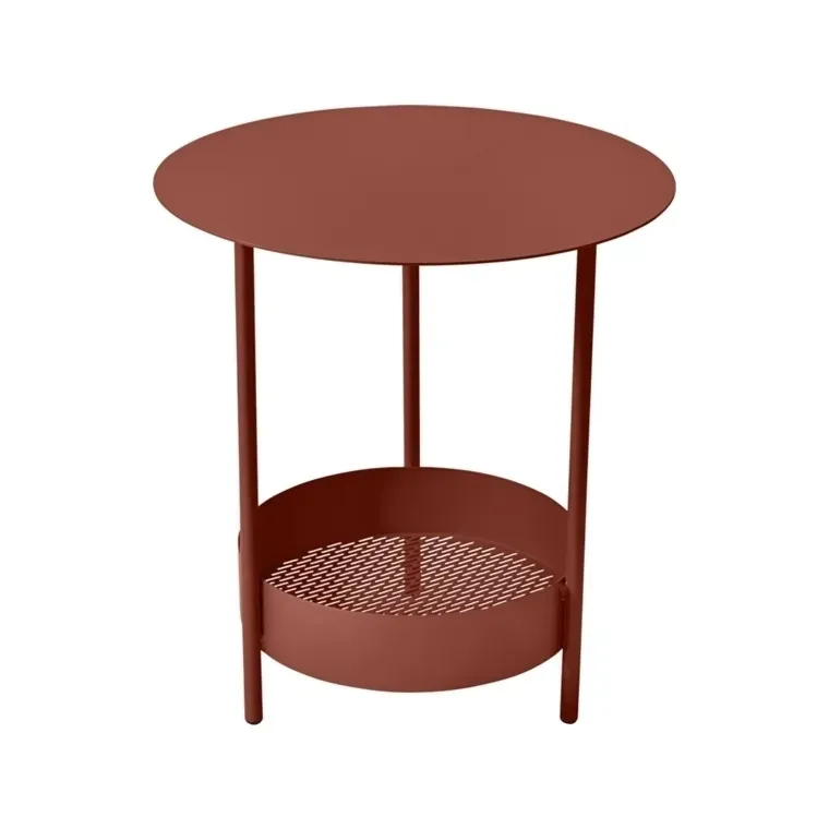 Fermob Petite table SALSA - 20 ocre rouge
