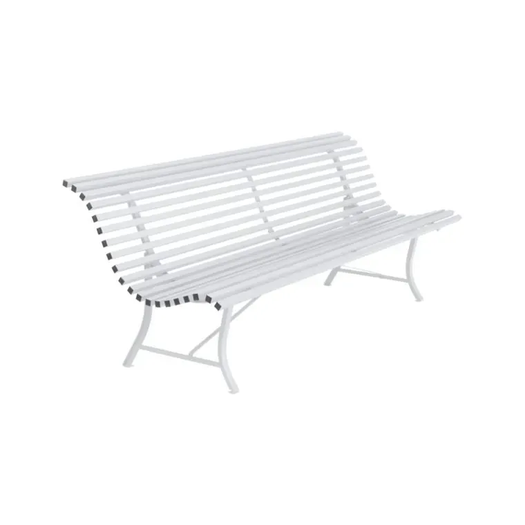 Fermob Banc LOUISIANE - 01 blanc coton - 200 x 80 x 72 cm