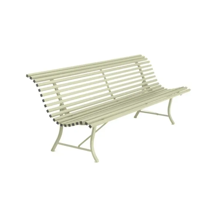 Fermob Banc LOUISIANE - 65 vert tilleul - 200 x 80 x 72 cm