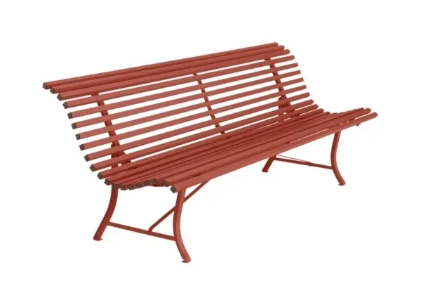 Fermob Banc LOUISIANE - 20 ocre rouge - 200 x 80 x 72 cm