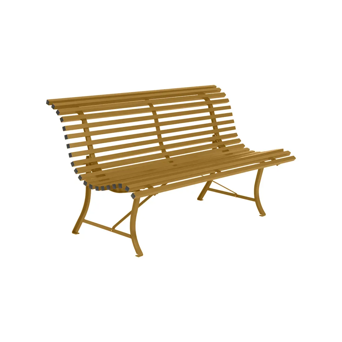 Fermob Banc LOUISIANE - D2 Pain d'épices - 150 x 80 x 72 cm