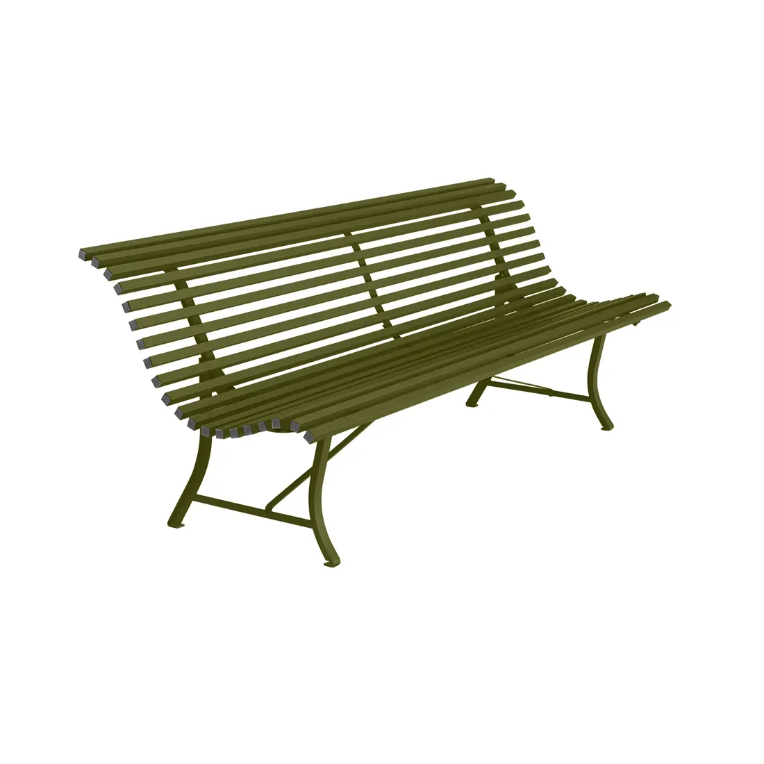 Fermob Banc LOUISIANE - D3 Pesto - 200 x 80 x 72 cm