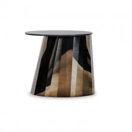 ClassiCon Table d'appoint Pli - marron bronze brillant - 48 cm
