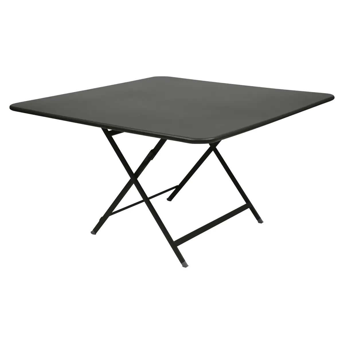 Fermob Table pliante CARACTÈRE - 48 romarin mat - carré, 128 x 128 cm