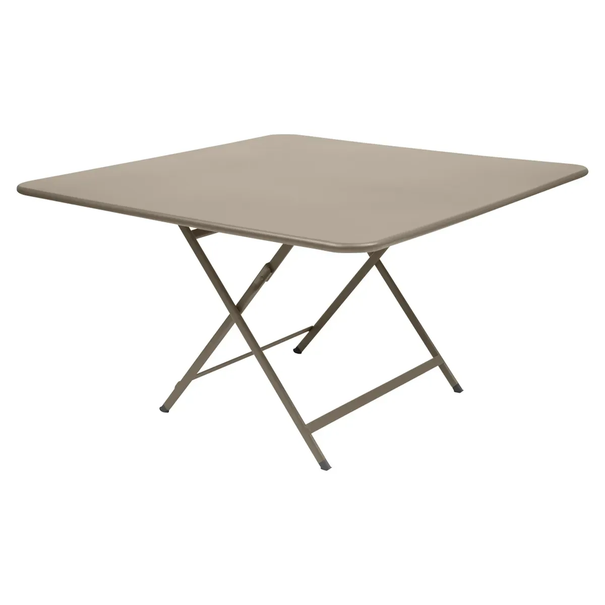 Fermob Table pliante CARACTÈRE - 14 muscade - carré, 128 x 128 cm