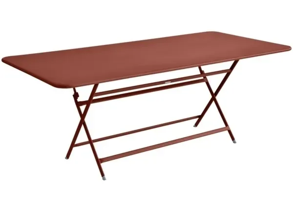 Fermob Table pliante CARACTÈRE - 20 ocre rouge - 190 x 90 cm