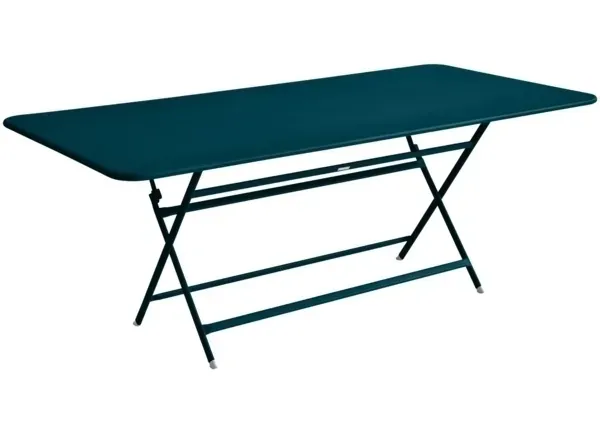 Fermob Table pliante CARACTÈRE - 21 bleu acapulco - 190 x 90 cm