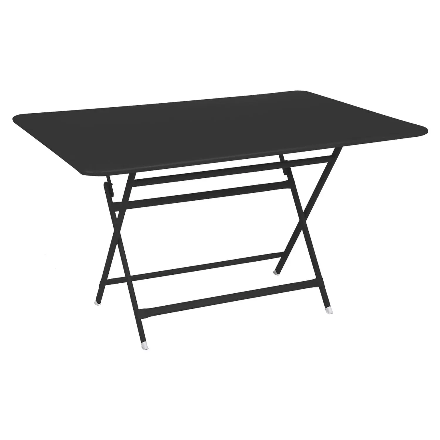 Fermob Table pliante CARACTÈRE - 47 carbone - 128 x 90 cm