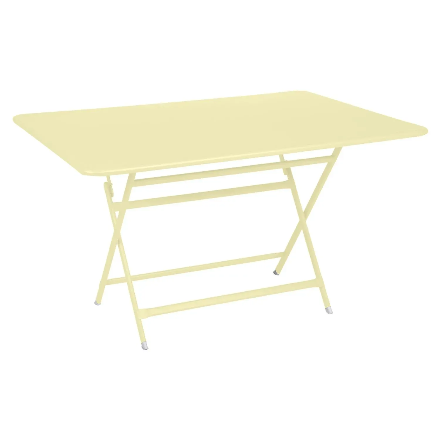 Fermob Table pliante CARACTÈRE - A6 citron givré - 128 x 90 cm