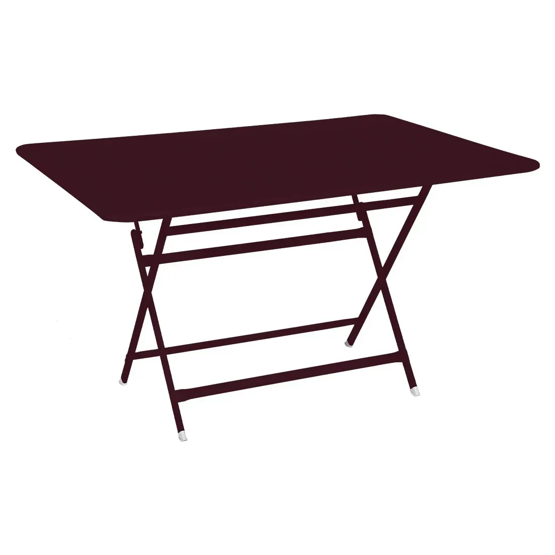 Fermob Table pliante CARACTÈRE - B9 cerise noire - 128 x 90 cm