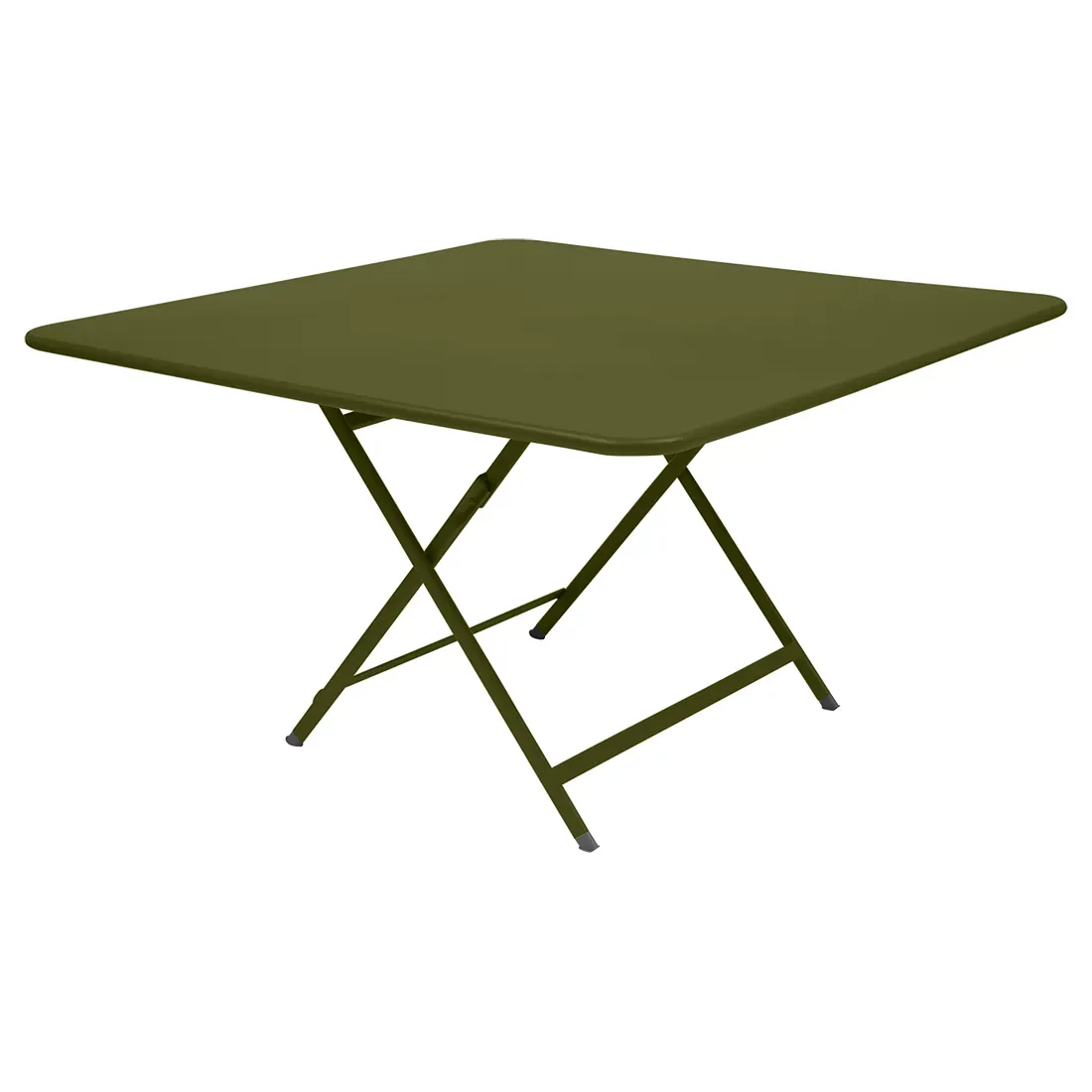 Fermob Table pliante CARACTÈRE - D3 Pesto - carré, 128 x 128 cm