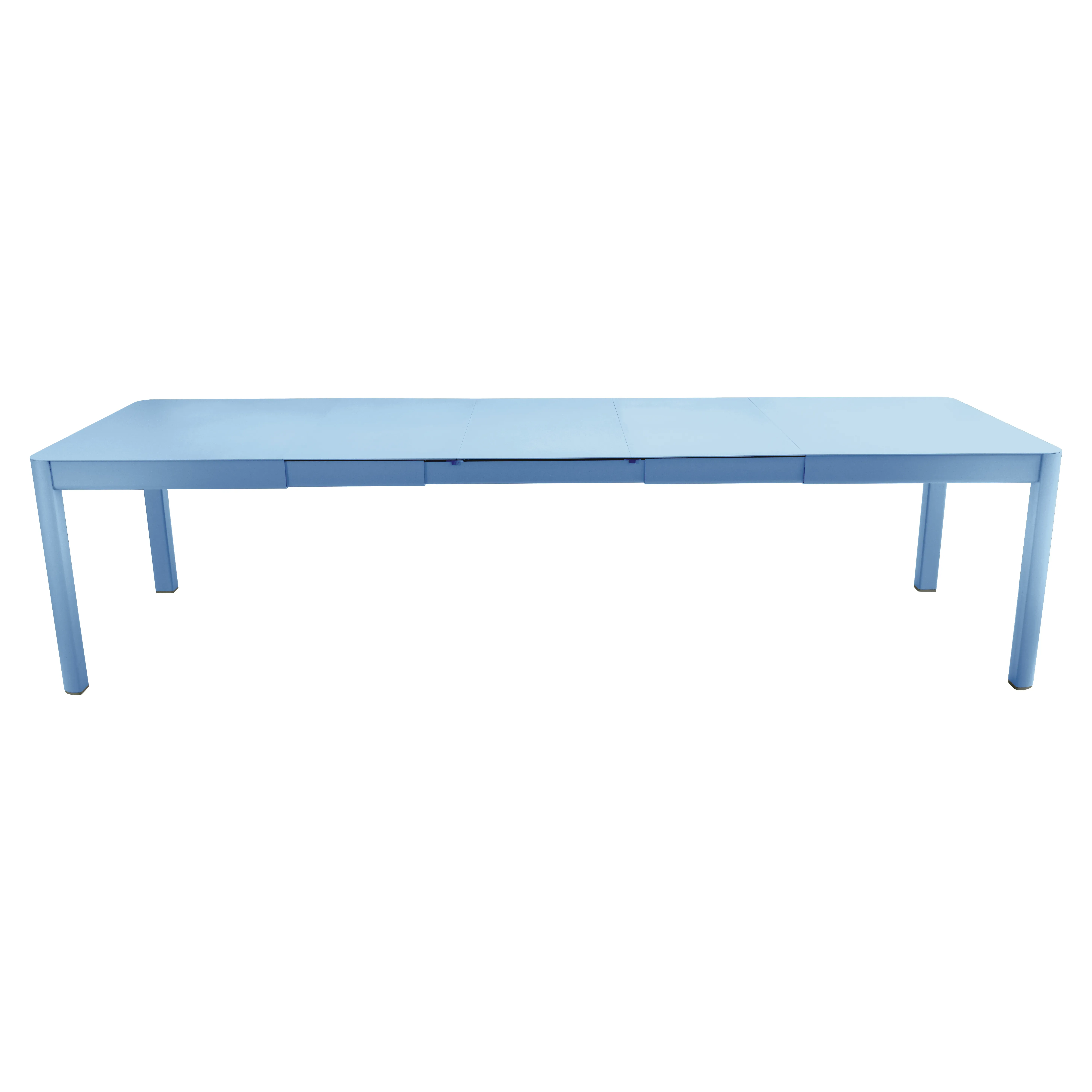 Fermob Table Ribambelle - E1 bleu-maya - 3 Rallonges