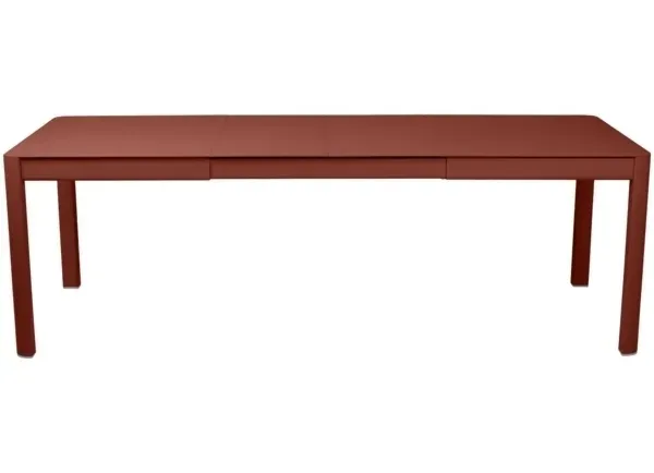 Fermob Table Ribambelle - 20 ocre rouge - 2 Rallonges