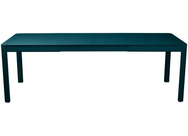 Fermob Table Ribambelle - 21 bleu acapulco - 2 Rallonges