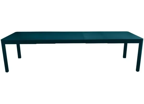 Fermob Table Ribambelle - 21 bleu acapulco - 3 Rallonges
