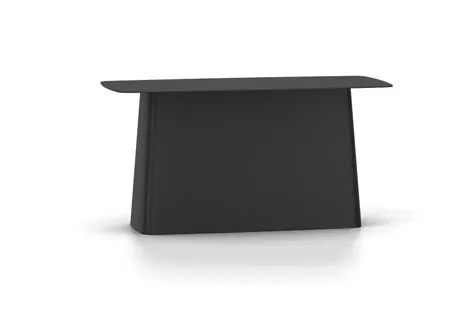 Vitra Table d'extérieur Metal Side  - noir foncé - L