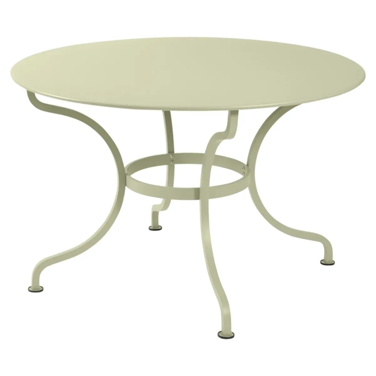 Fermob Table ronde Romane - 65 vert tilleul - Ø 137 cm