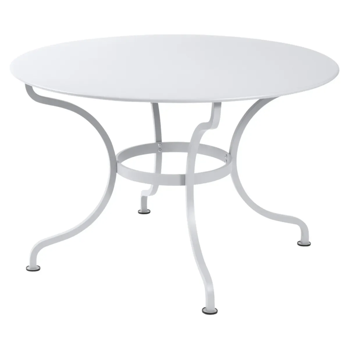 Fermob Table ronde Romane - 01 blanc coton - Ø 137 cm