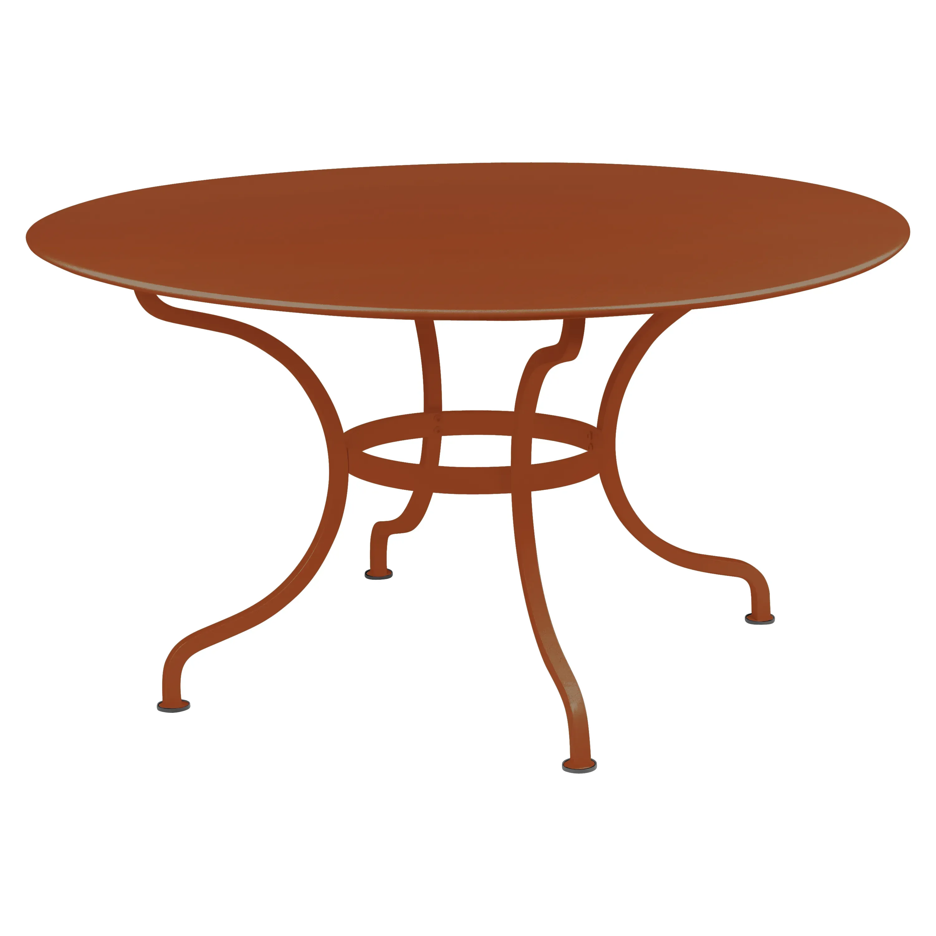 Fermob Table ronde Romane - E2 orange confite - Ø 137 cm