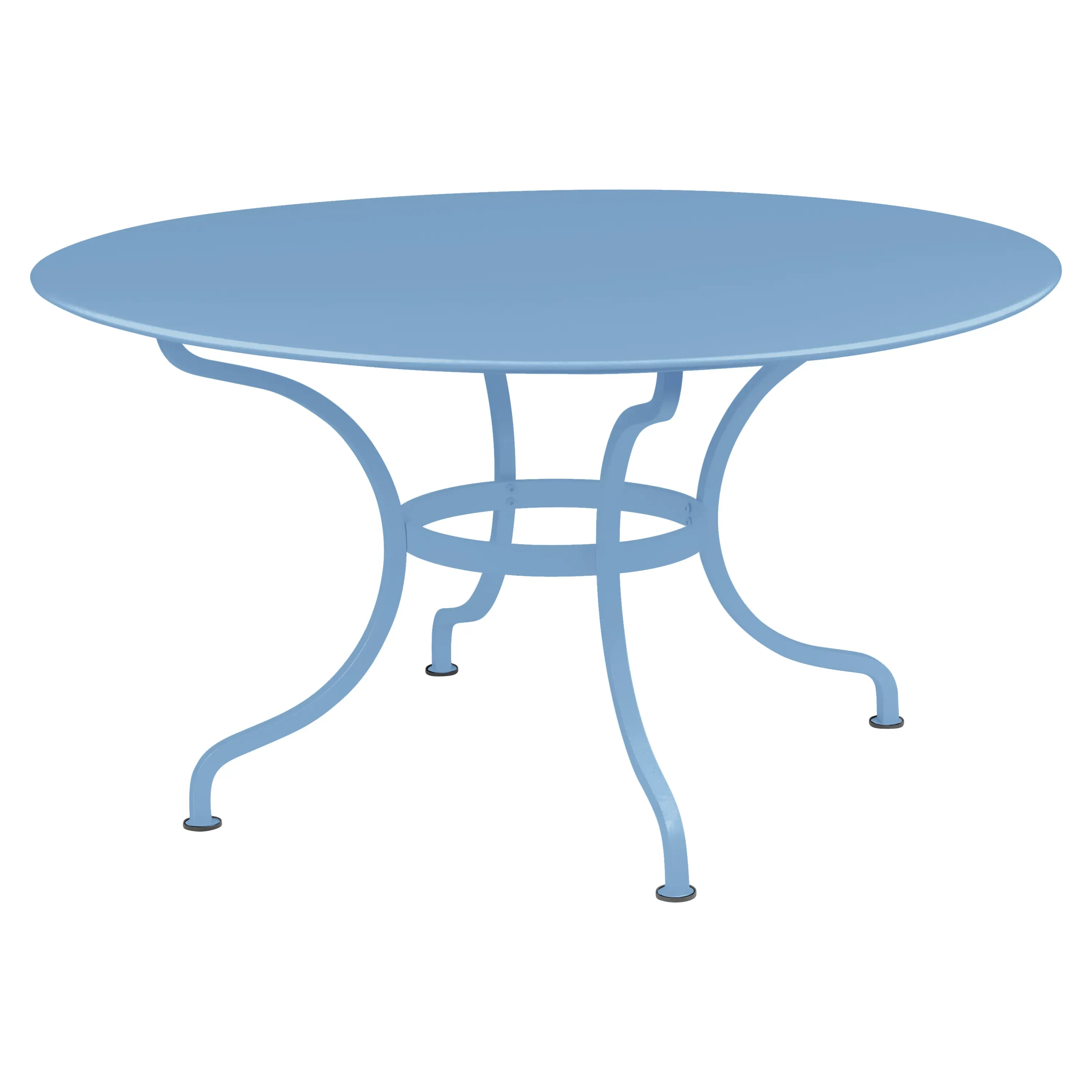 Fermob Table ronde Romane - E1 bleu-maya - Ø 137 cm