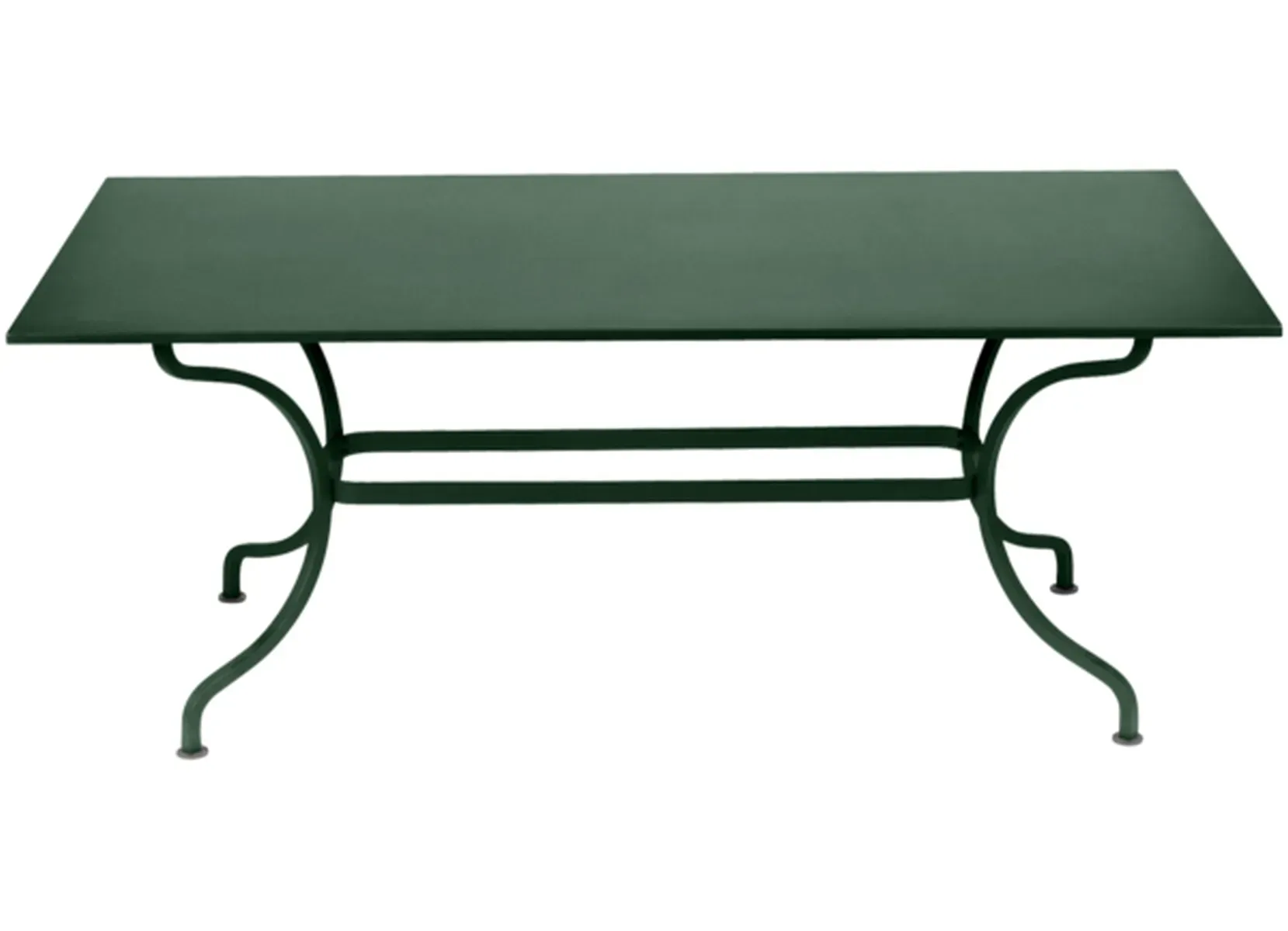 Fermob Table rectangulaire Romane - 02 vert cèdre