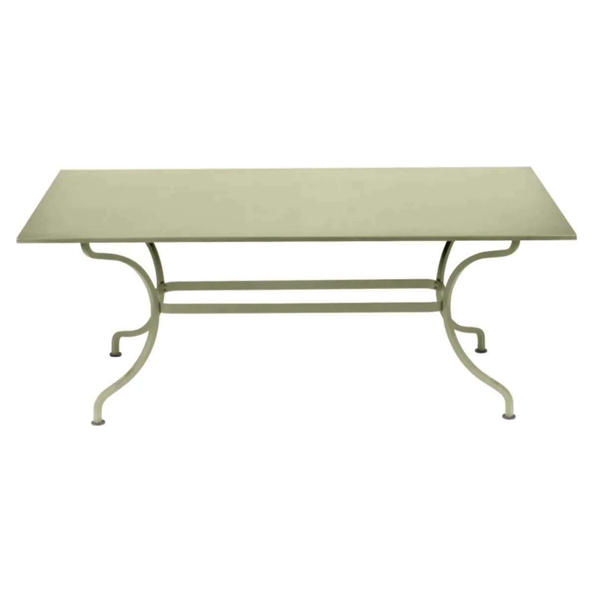 Fermob Table rectangulaire Romane - 65 vert tilleul