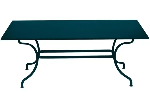 Fermob Table rectangulaire Romane - 21 bleu acapulco