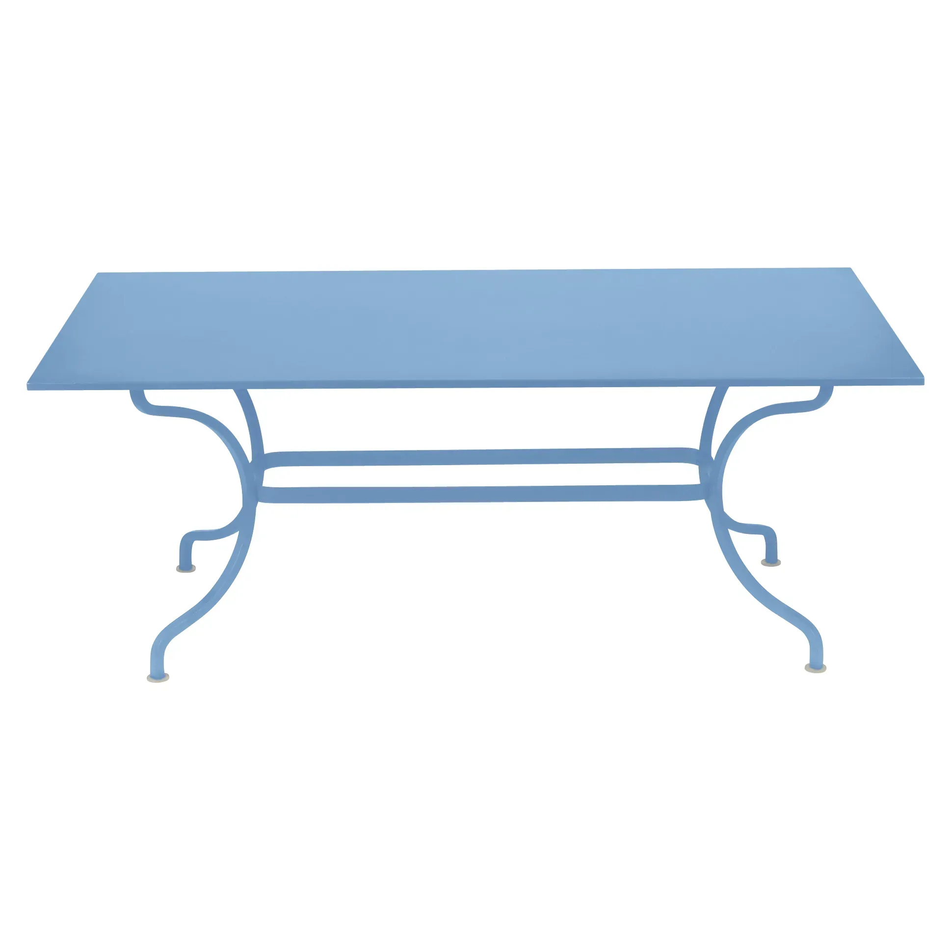 Fermob Table rectangulaire Romane - E1 bleu-maya