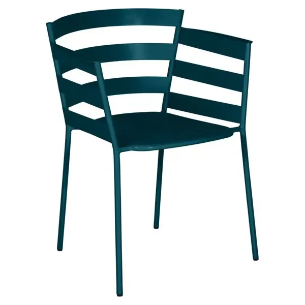 Fermob Fauteuil Rythmic  - 21 bleu acapulco