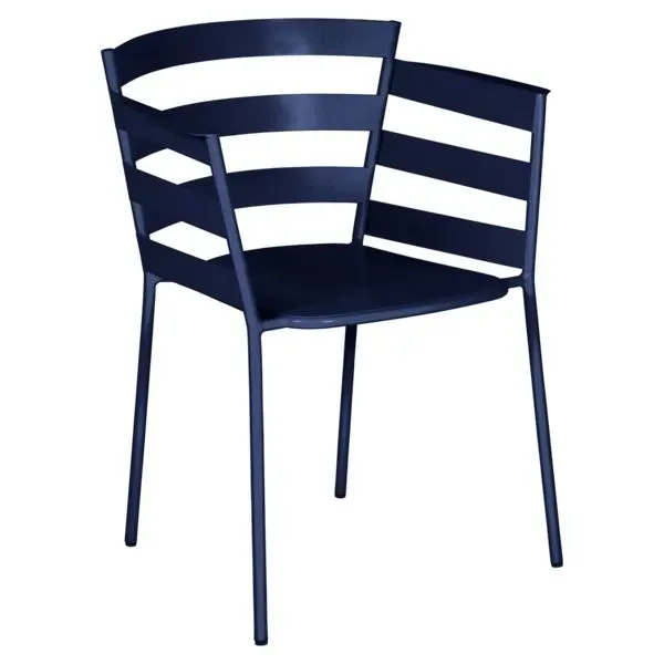 Fermob Fauteuil Rythmic  - 92 bleu abysse