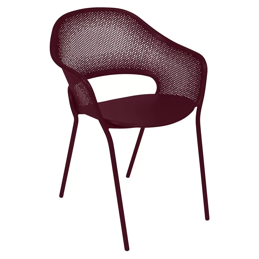 Fermob Chaise KATE  - B9 cerise noire