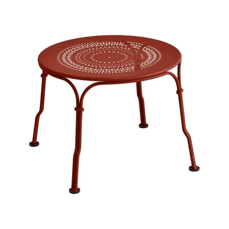Fermob Table d'appoint 1900  - 20 ocre rouge