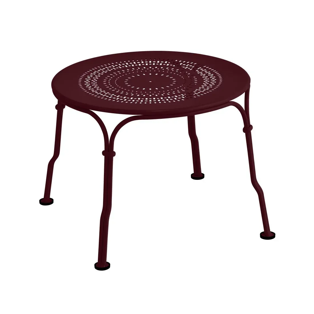 Fermob Table d'appoint 1900  - B9 cerise noire