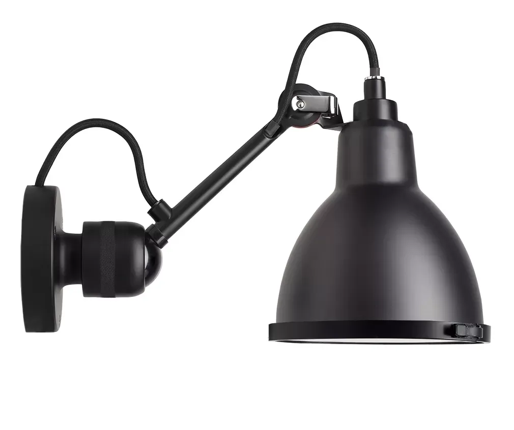 DCWéditions Applique LAMPE GRAS N°304 BATHROOM CL I - noir - Structure noir