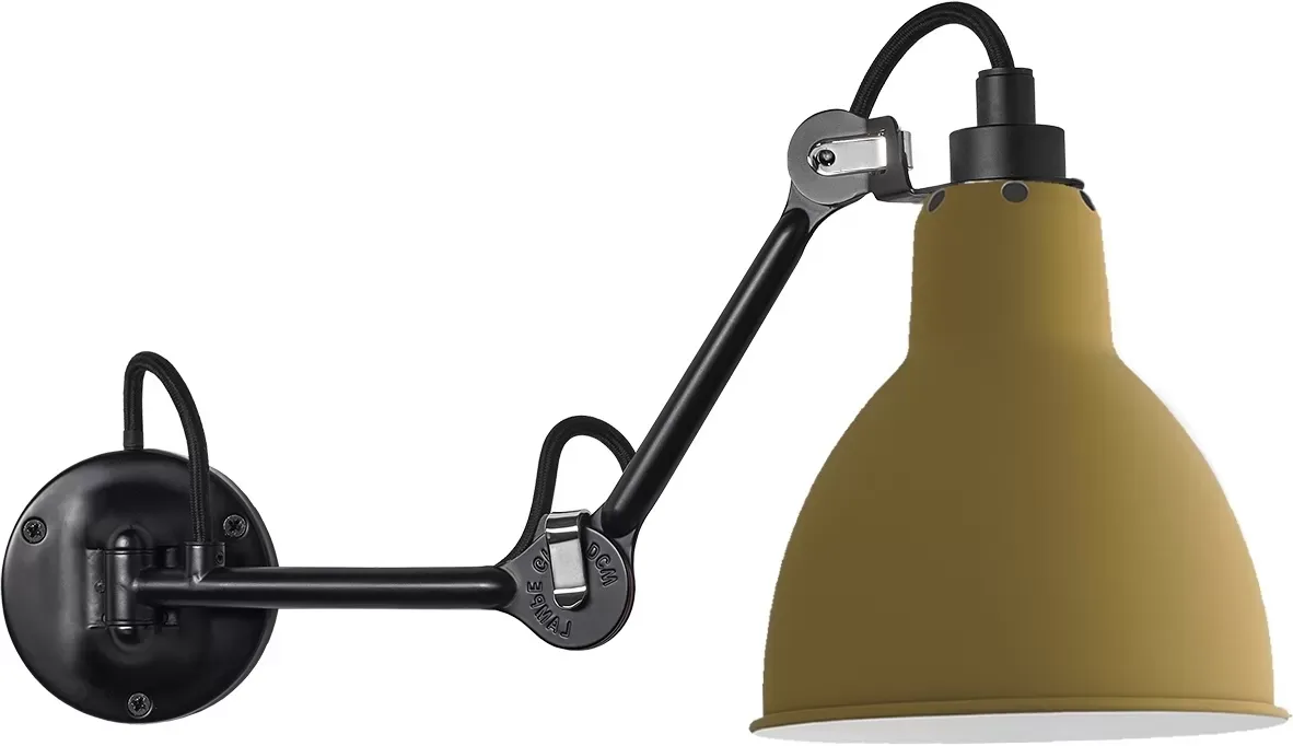 DCWéditions Applique LAMPE GRAS N°204  - jaune