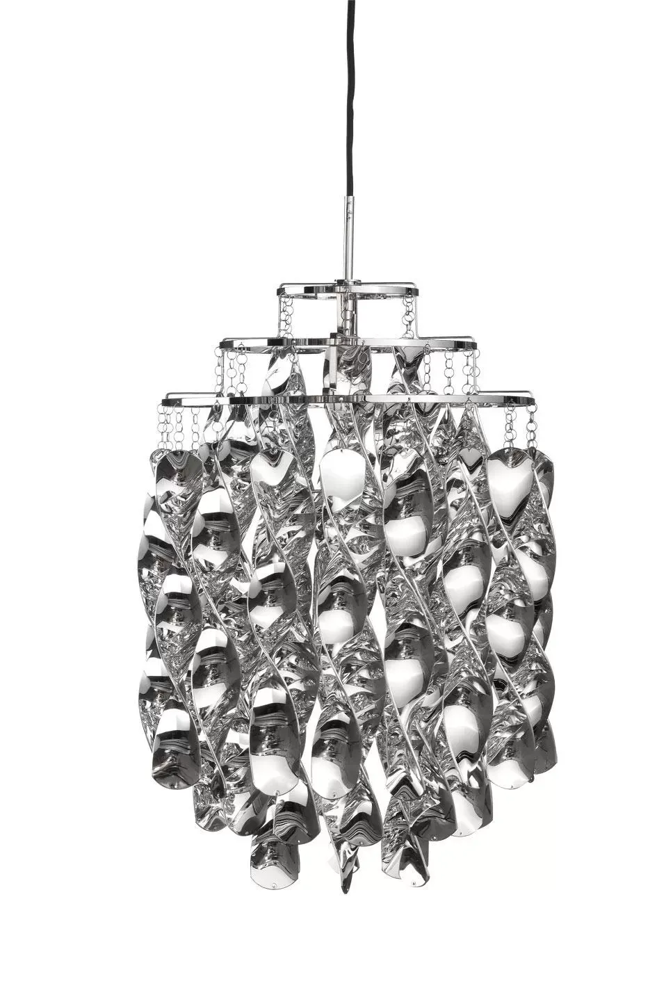 Verpan Suspension Spiral  - Argent - Mini