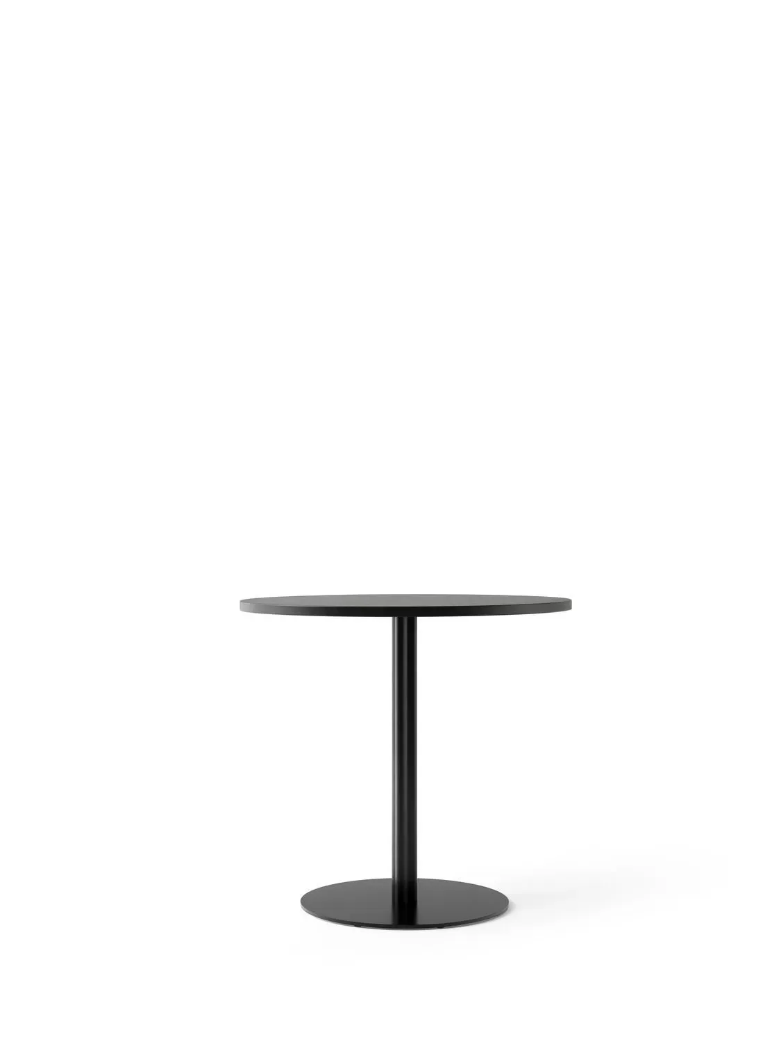 Audo Table Harbour Column Counter/Bar Ø80cm - Chêne plaqué peint - 92,7cm