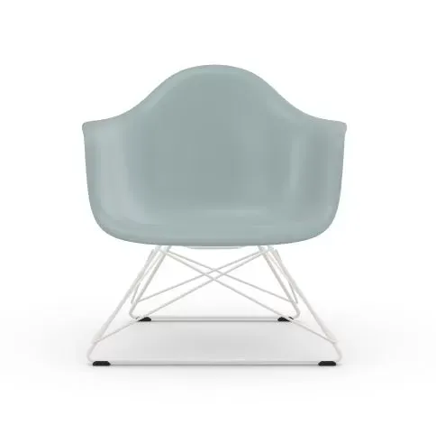 Vitra Outdoor Eames Plastic Chair LAR - gris polaire RE - gris polaire RE - blanc