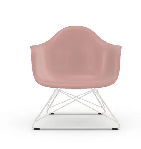 Vitra Outdoor Eames Plastic Chair LAR - rose doux RE - rose doux RE - blanc