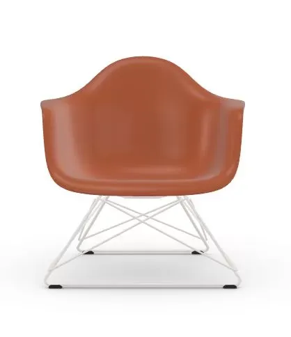 Vitra Outdoor Eames Plastic Chair LAR - orange rouille RE - orange rouille RE - blanc