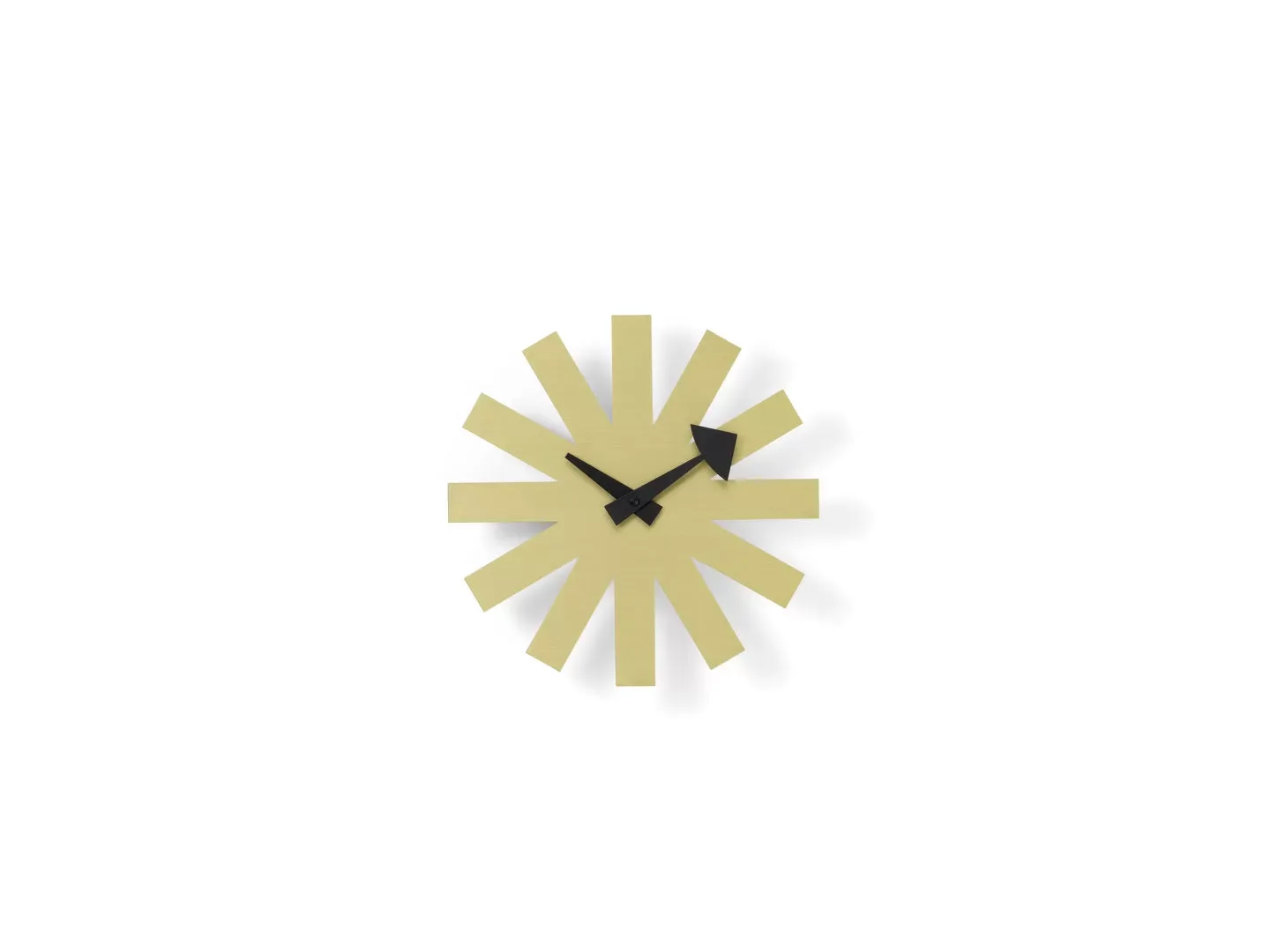 Vitra Horloge Asterisk - Laiton