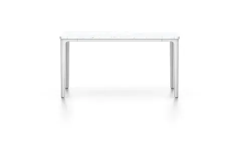 Vitra Plate Table 41x113cm - Marbre blanc