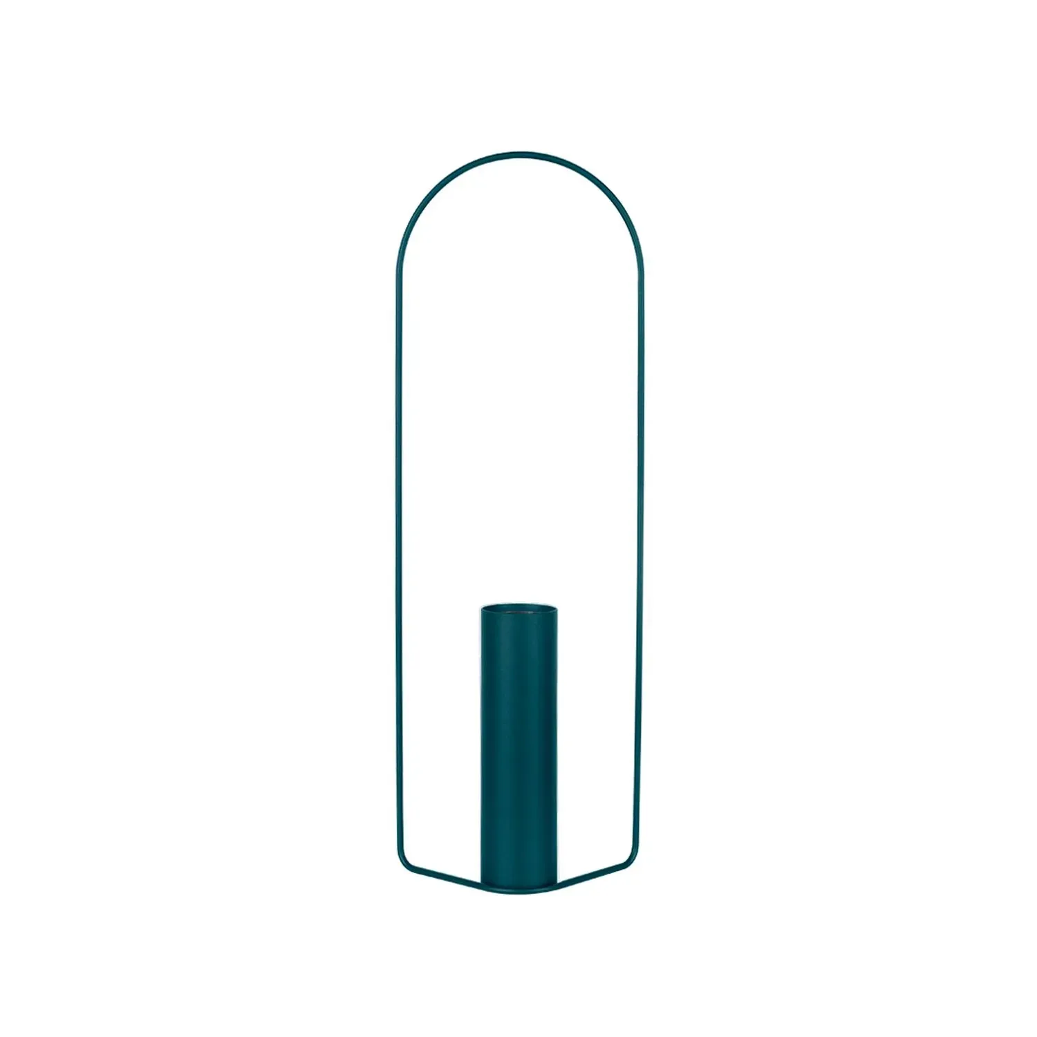 Fermob Vase ITAC - 21 bleu acapulco - cylindrique