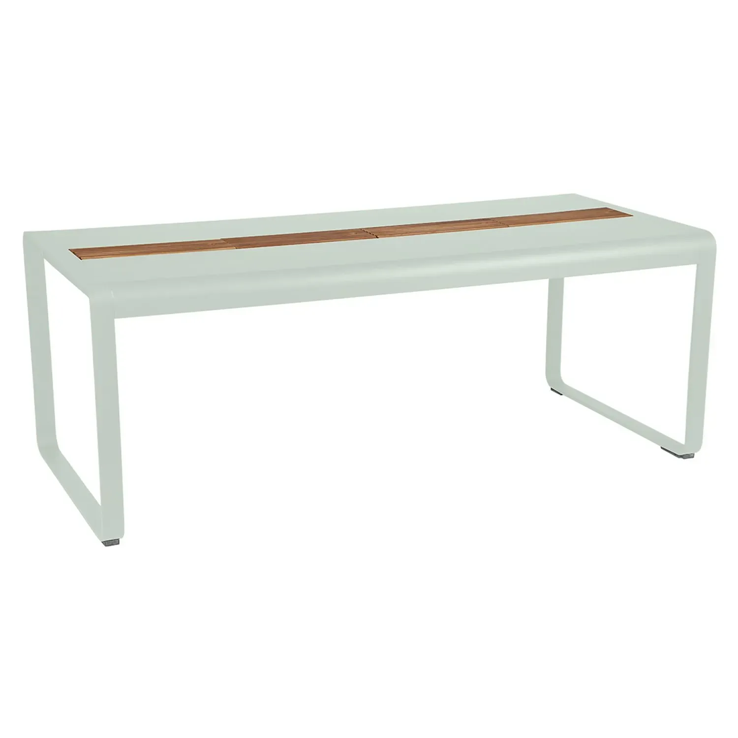 Fermob Table BELLEVIE avec rangement - A7 menthe glaciale