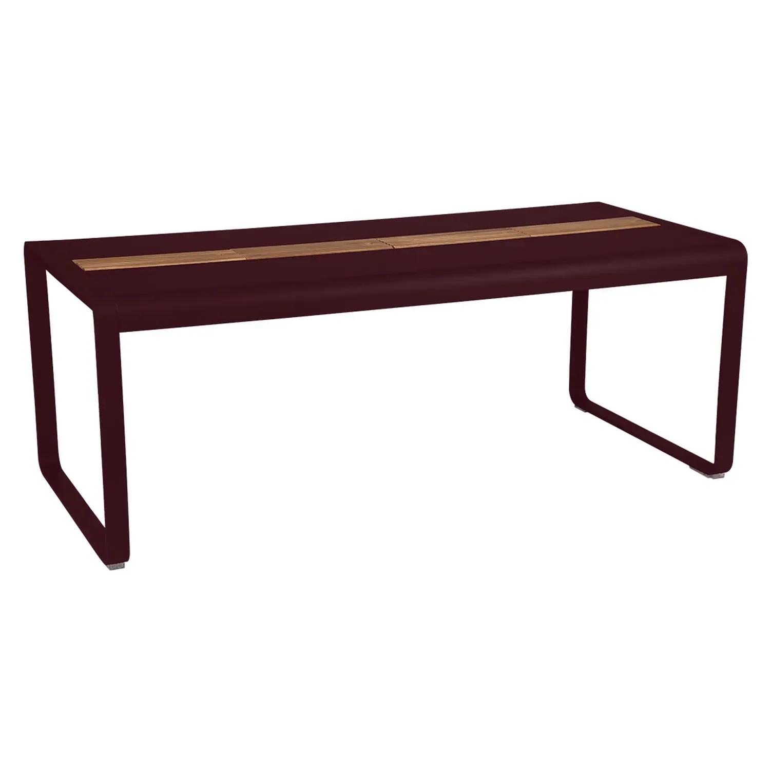 Fermob Table BELLEVIE avec rangement - B9 cerise noire