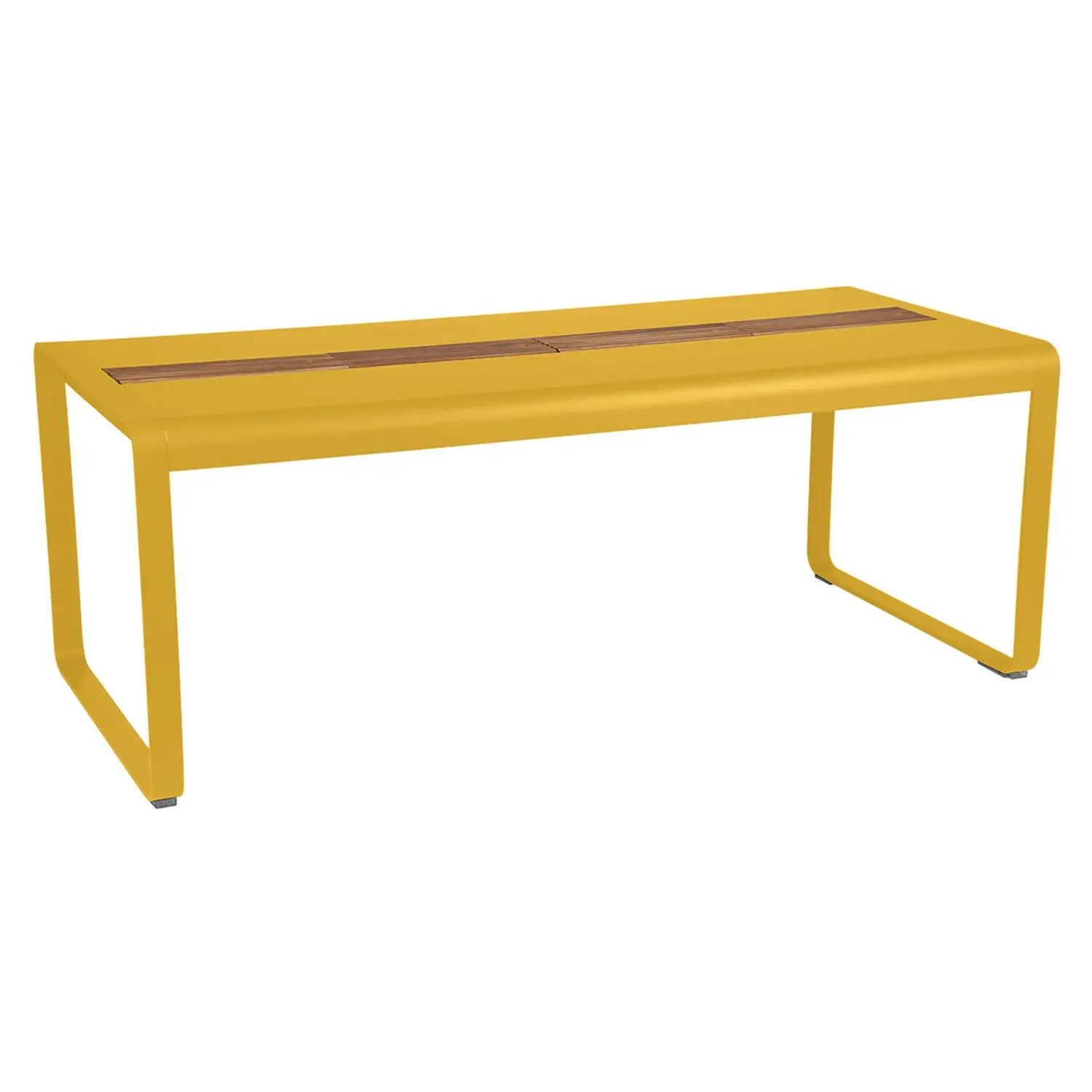 Fermob Table BELLEVIE avec rangement - C6 Miel