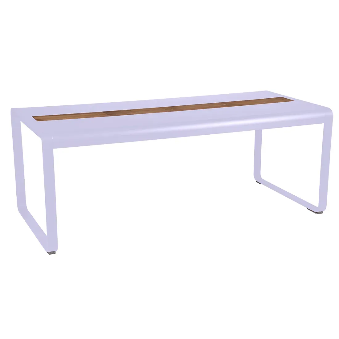 Fermob Table BELLEVIE avec rangement - D1 Guimauve